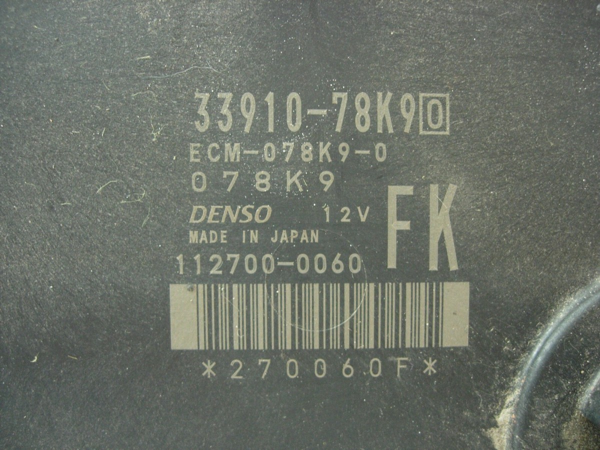 ミレナ×260本 01 2009 SUZUKI GRAND Vitara II ESCUADO 2.4L ECM Engine