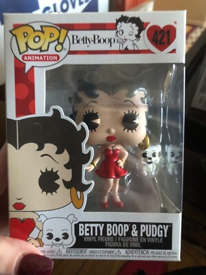 MINT Funko Pop ! Animation #421 ⭐️ Betty Boop & Pudgy