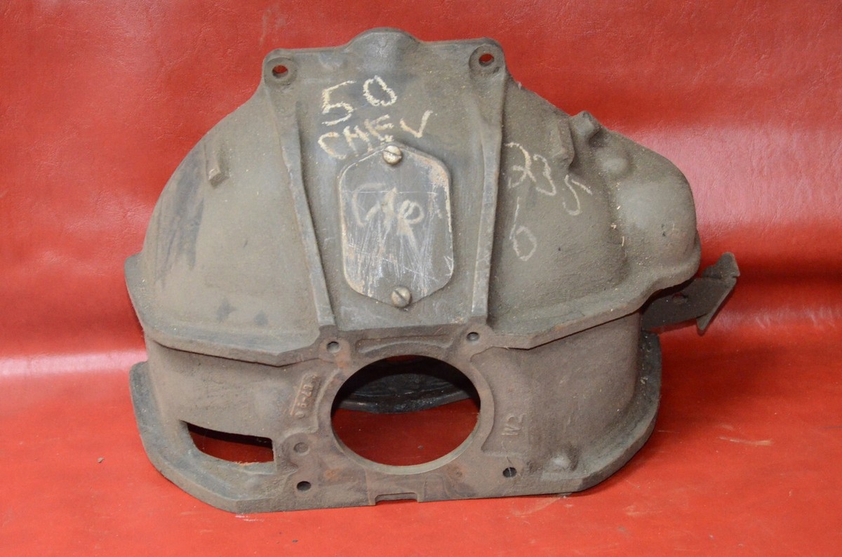 1949-54 Chevy 216 235 Bell Housing 3 Spd Manual Transmission GM