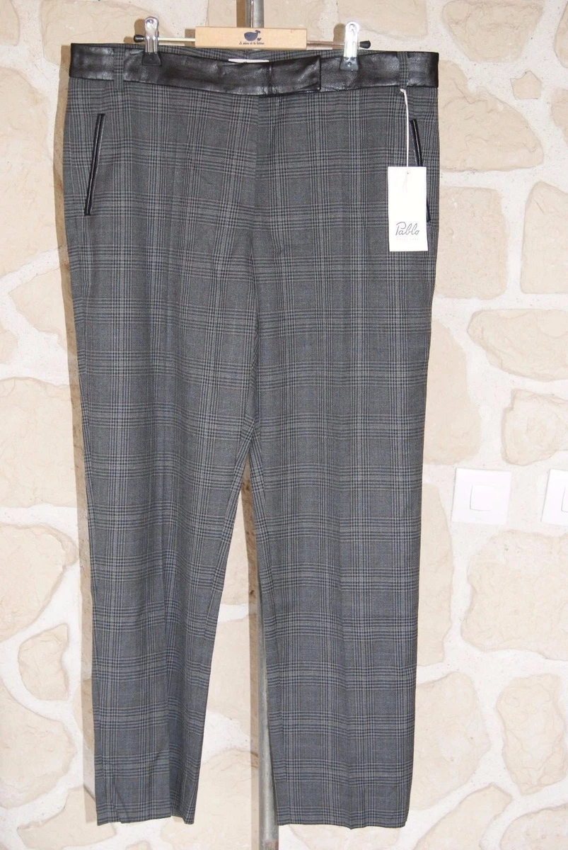 Ensemble Tailleur Femme Pablo Gérard Darel – Taille 42, Laine Vierge – Bordeaux – Occasion En Excellent état