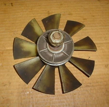 YAMAHA PHAZER PZ480 PZ 480 ENGINE COOLING FAN SHAFT AND PULLEY WITH KEY