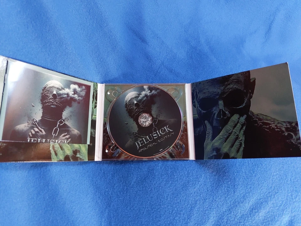 JELUSICK Apolitical Ecstasy CD Digipak & Orig. Autogramme auf Inlay, 2025. - Bild 3 von 4