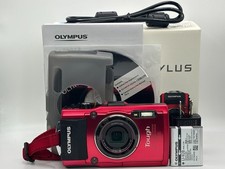 NEAR MINT Olympus Stylus Tough TG-4 Red Digital Camera Waterproof From JAPAN