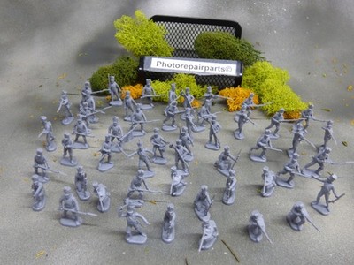 1/72 Esci  / Airfix Compatible Complete Set French Line Infantry Lot#3199K 