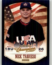 2013 Panini USA Baseball Champions Nick Travieso #105