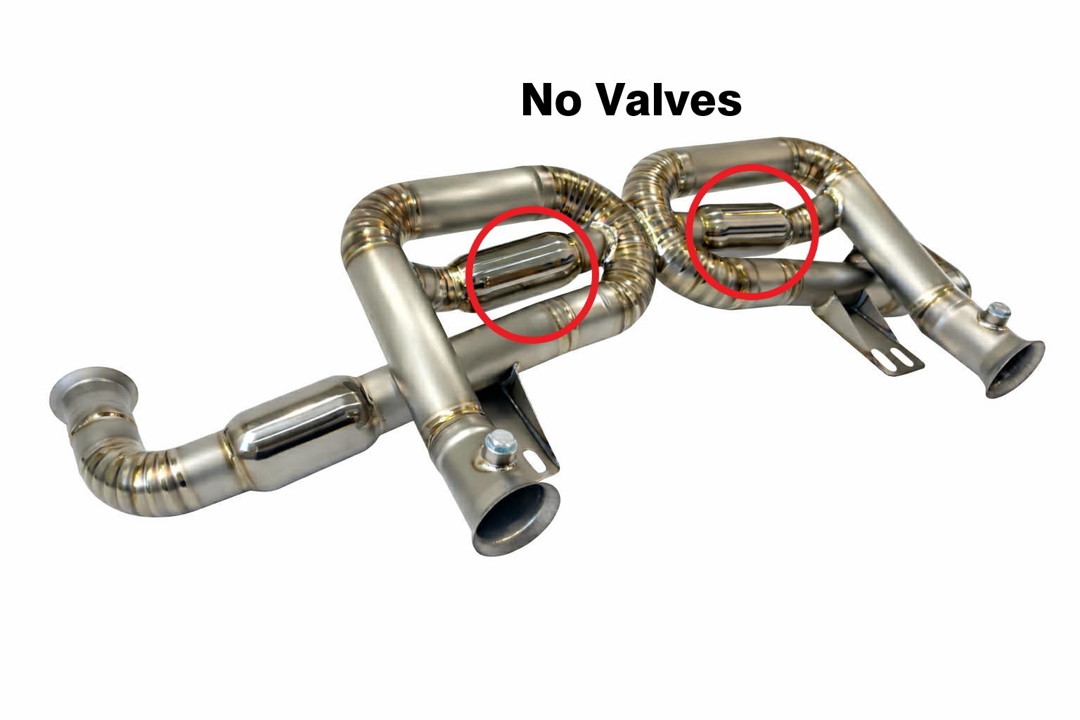 Lamborghini Gallardo 04-08 Full Titanium F1-Style Rear Exhaust w/ or w/o Valves