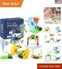 6 in 1 STEM Robotics Kit for Ages 8-12 - Fun Coding  Engineering Activities