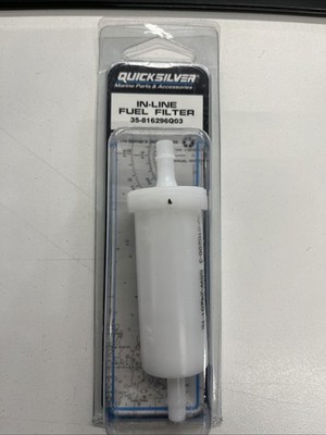 MERCURY QUICKSILVER OEM  FILTER-FUEL INLINE 1/4'' 710-35-816296Q03