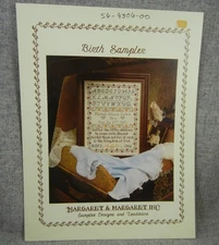 Birth Sampler Cross Stitch Margaret & Margaret Number 6 Margaret McKee