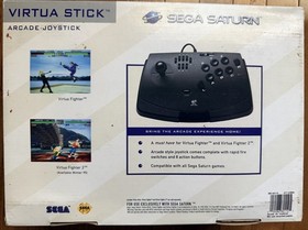 Sega Saturn VIRTUA STICK "New/Never Used" (box not perfect)