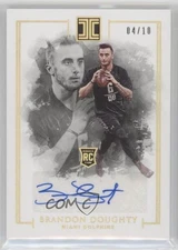 2016 Panini Impeccable Gold 4/10 Brandon Doughty #123 Rookie Auto RC 5z0