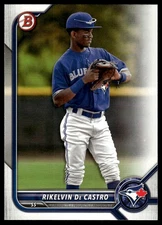 2022 Bowman #BP-25 Rikelvin De Castro Prospects