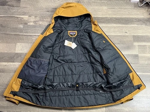 Patagonia Mens Powder Town XL H2No Raptor Brown Insulated Powder Town Ski Jacket image 5