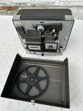 Vintage Bell & Howell Movie Projector 8mm & Super 8 Model 456A Autoload