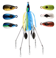 Four Style Alabama Umbrella Rig 5Arms 4Blades 8.6 in Fishing Lure Bait Rigs Bass