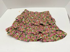 Hanna Andersson Floral Skirt Girl Size 110 sz 5