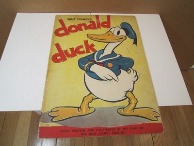 Donald Duck 1935 #978 Whitman Publ. Linen Like 16 pages VG/F (5.0)