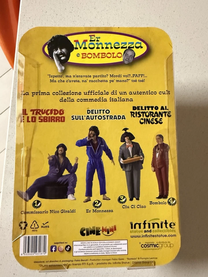 Infinite - Bombolo (Venticello delitto sull'autostrada) Figure Cine-Mini 10,5 cm - Immagine 2 di 4