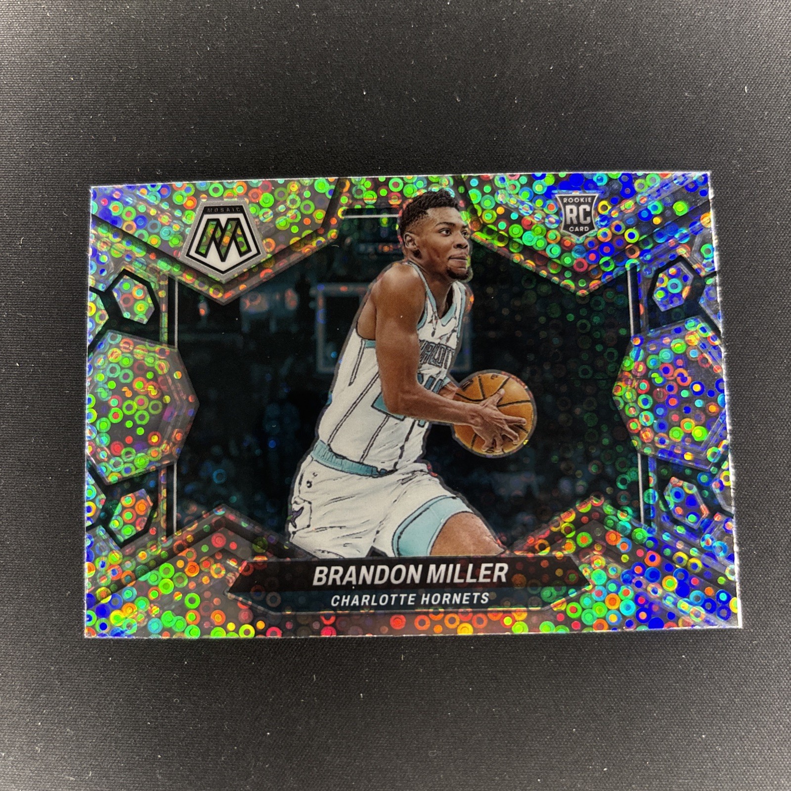 2023-24 Panini Mosaic - Variation Fast Break Brandon Miller RC #202 Hornets