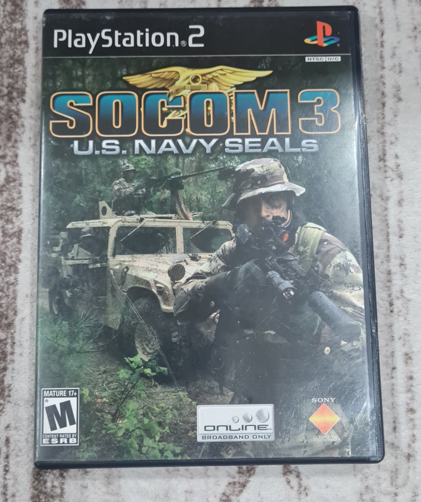 SOCOM 3: U.S. Navy SEALS  Playstation 2 PS2 CIB Complete With Manual