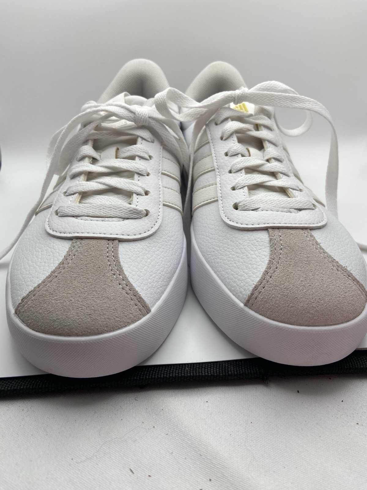 Shoes Adidas VI Court Id 8795 Women's 8 1/2 White & Gray New Without Box thumbnail 6