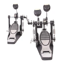 Double Bass Drum Pedal Kick Bass Drum Pedals Drum Kit Pedals for Pro Drummers