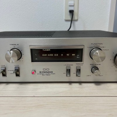 PIONEER SA-7900 Integrated Amplifier Silver Vintage Audio Used