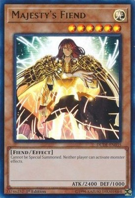 Majesty's Fiend - DUDE-EN035 - Ultra Rare - 1st Edition - Near Mint