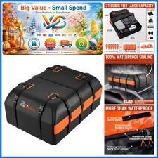 Waterproof 21 Cubic Feet Car Roof Cargo Bag Heavy Duty Pvc All Vehicle