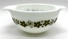Vintage 441 Pyrex Spring Blossom Cinderella Bowl 1 1/2 PT Mixing Nesting Bowl 6”