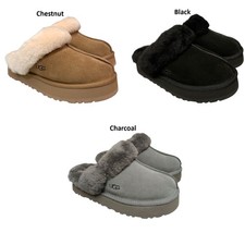 UGG Women's Disquette Backless Sheepskin  Wool Slipper, 1122550