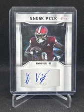2024 Sage Football Kimani Vidal Sneak Peak Auto #SPA-KV