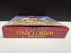 Virtual Boy Wario Land (Nintendo Virtual Boy) No CB insert. Good Condition