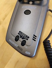 Escort Passport 8500 X50 Radar Detector. Great Display w/Case, Smart Cord Mount