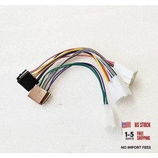 ISO to for Toyota Car Radio Stereo DVD Harness Cable Three Toyota Connectors