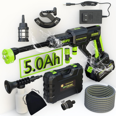 #ad Cordless Pressure Washer1060 PSI Battery Power Washer with 5.0Ah Superpower Bat $225.99