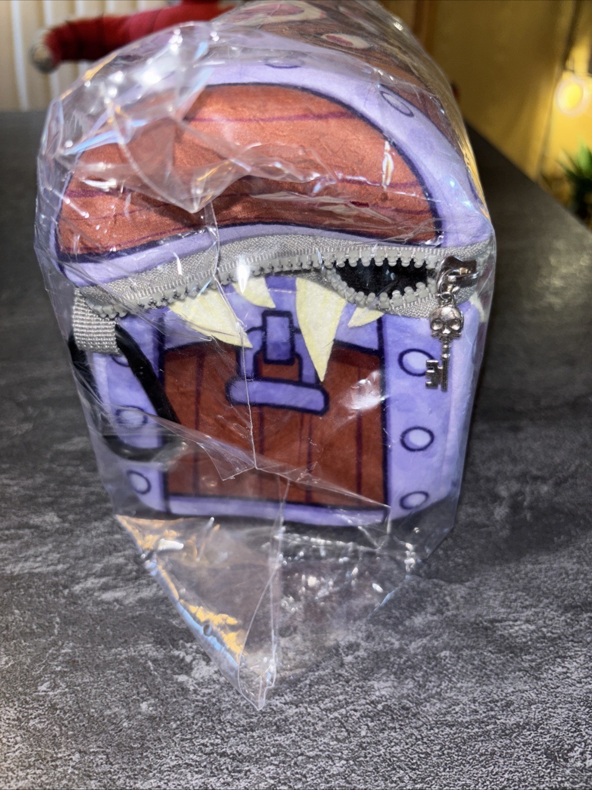 Gencon Hungry,hungry Mimic Chest Plush Dice Bag Rollacrit New In Original Bag