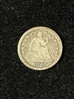 1847 seated liberty half dime