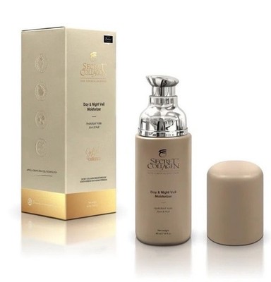Secret Collagen Day & Night Veil Moisturizer Cream Beige 40ml Face Hydrating