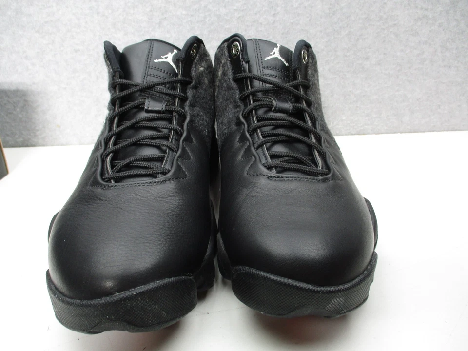 Jordan Horizon Zapatillas bajas premium de cuero de lana de hueso claro Zapatos para hombre Talla 9 Foto 4 de 4