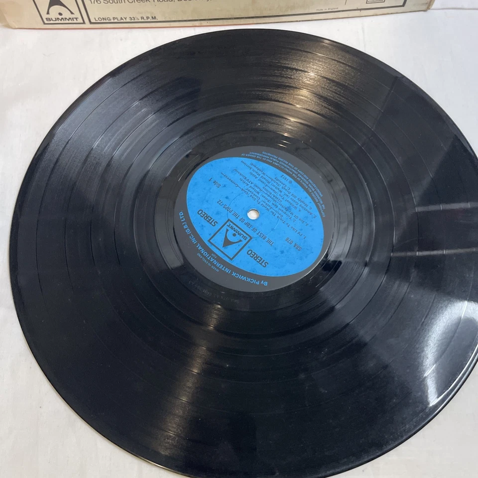 THE BEST OF TOP OF THE POPS '72, Vinyl LP Record Australian Product GC-VGC - Image 4 of 4