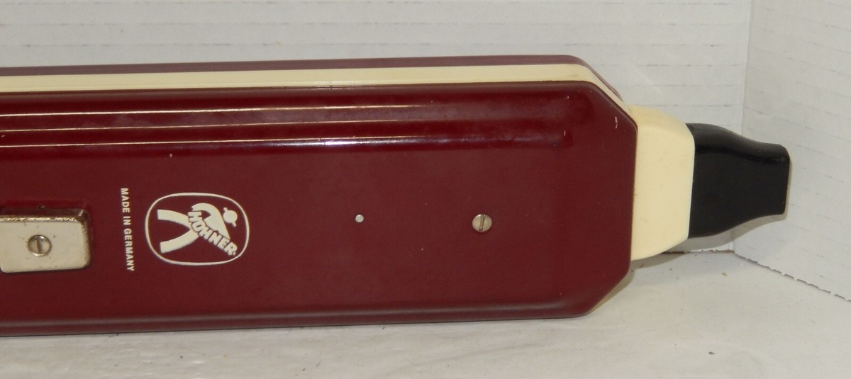 Hohner Melodica 27 Piano with Case Vintage Harmonica Made In