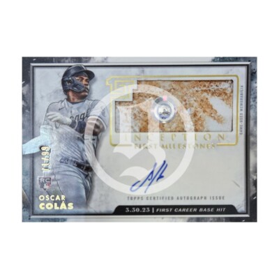 2023 Topps Inception First Milestone 71/99 - Oscar Colas - White Sox