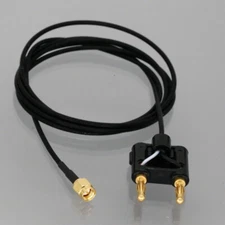 SMA male to 4mm Banana dual Binding Post RG316 Oscilloscope Test Cable Lab 2~16'