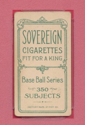 PSA 2.5 GD+ SOVEREIGN T206 FRED BECK 1910 PREWAR TOBACCO GRADED 