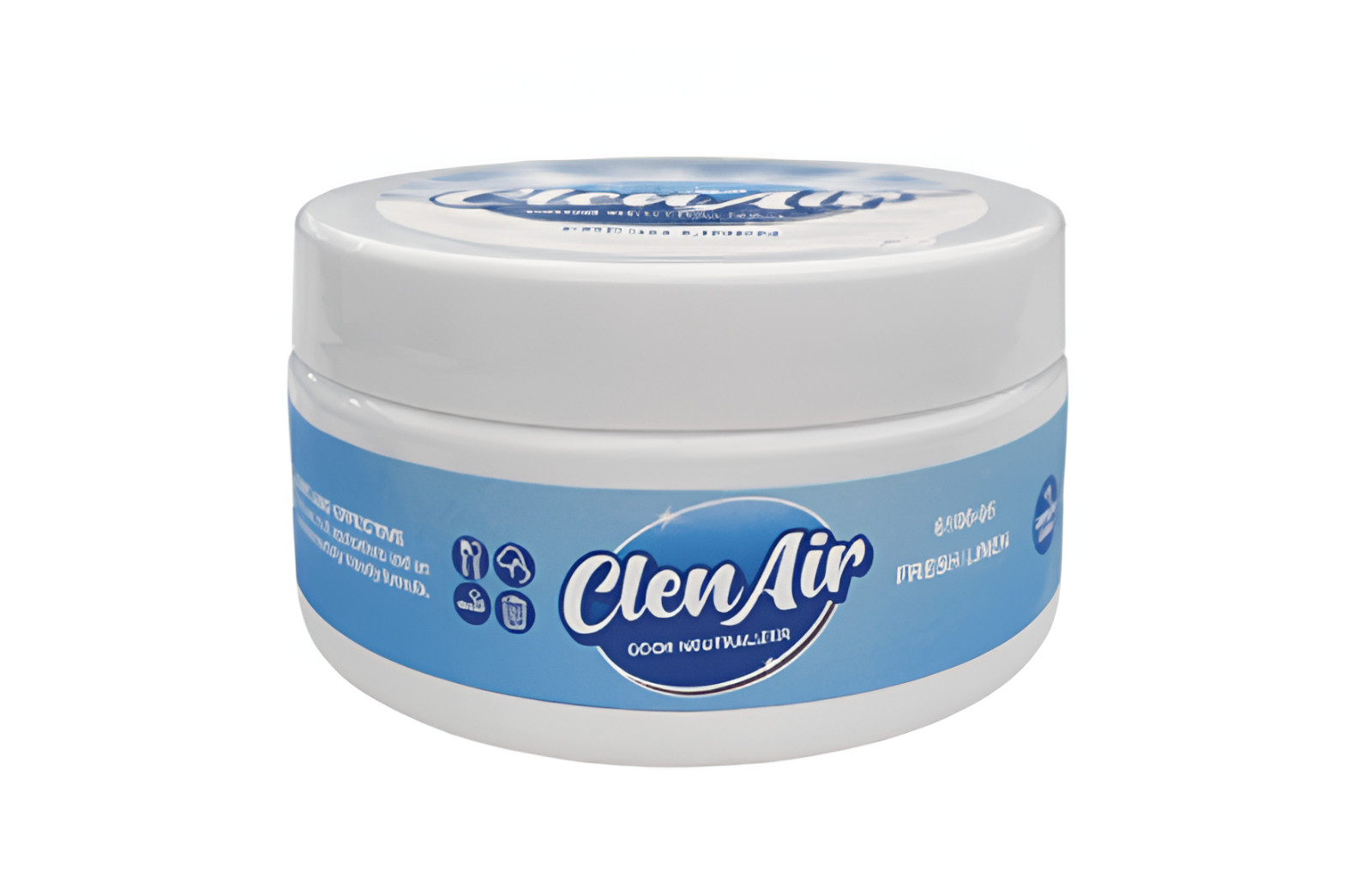 CleanAir 0.5lb Gel Odor Neutralizer Tub Fresh Linen HVAC LP Gas Room Deodorizer