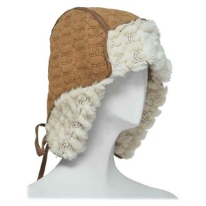 chanel shearling hat