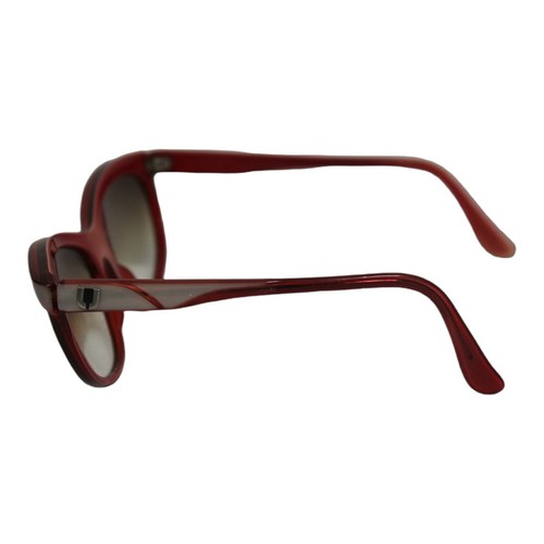 Unbranded Vintage Sunglasses Red Grey Plastic Frame Full Rim - Picture 3 of 6