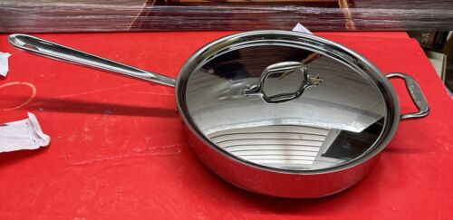 All-Clad D3 Stainless Steel 3qt Sauteuse Pan 😃😃