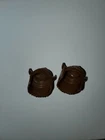PLAYMOBIL 2 Vintage Western Indian Buffalo Hunter Hats lot of 2 parts
